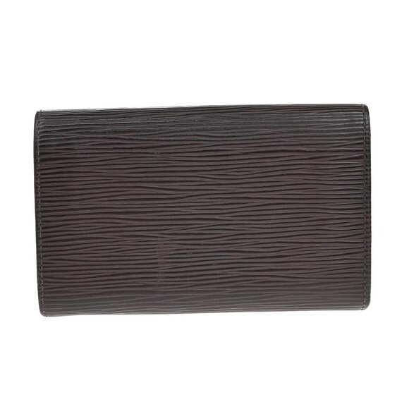 LOUIS VUITTON Portefeuille Tresor Bifold Wallet Epi Leather Brown M6350D 67EF050 - Picture 4 of 16